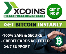 Xcoins: Buy Bitcoins with PayPal